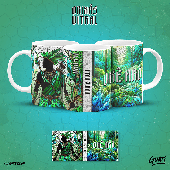 Coleção Canecas Orixás Vol.07 8