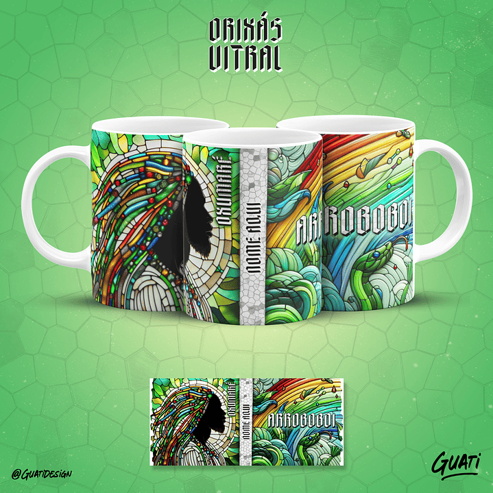 Coleção Canecas Orixás Vol.07 9