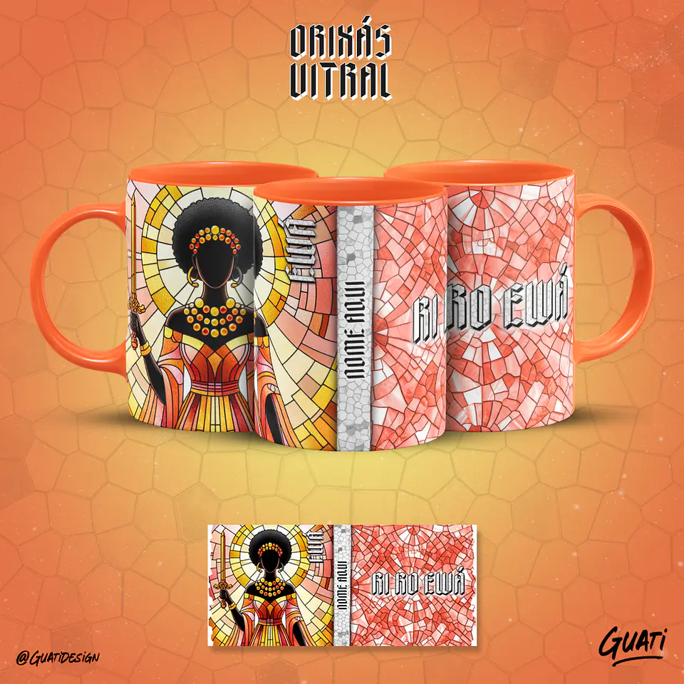 Coleção Canecas Orixás Vol.08 1