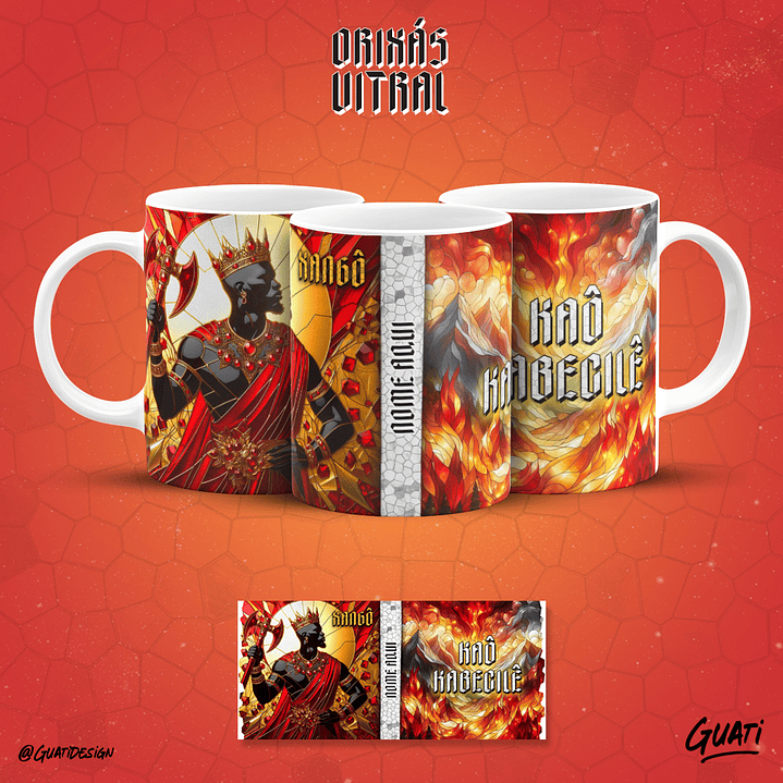 Coleção Canecas Orixás Vol.08 3