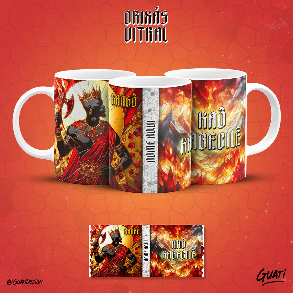 Coleção Canecas Orixás Vol.08 3