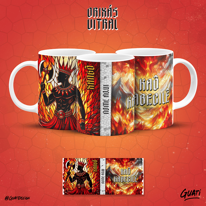 Coleção Canecas Orixás Vol.08 6