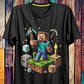 Coleção T-shirts Minecraft 