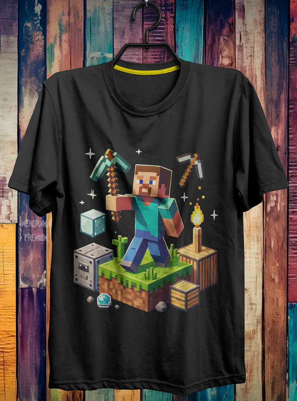 Coleção T-shirts Minecraft 