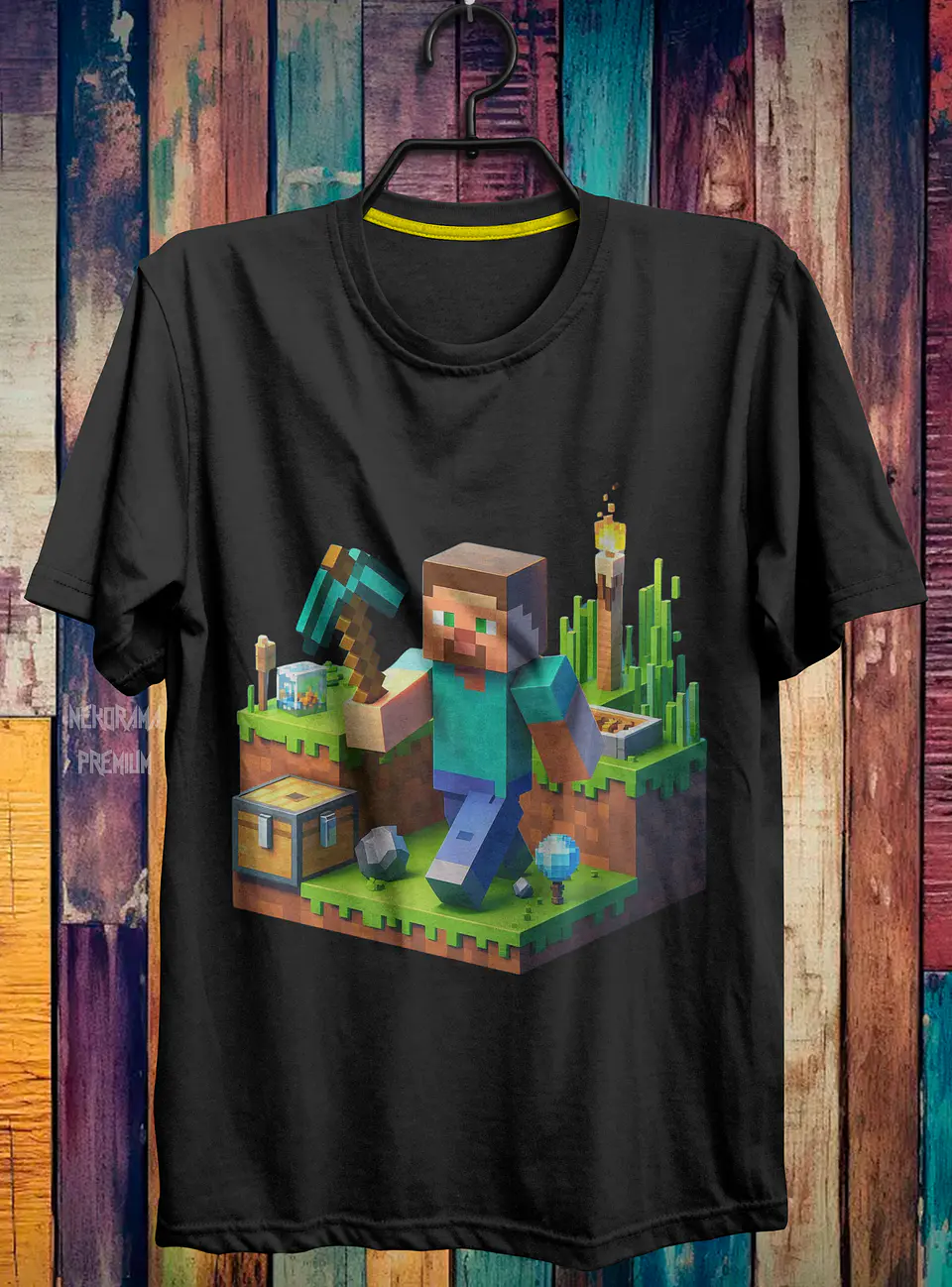 Coleção T-shirts Minecraft 