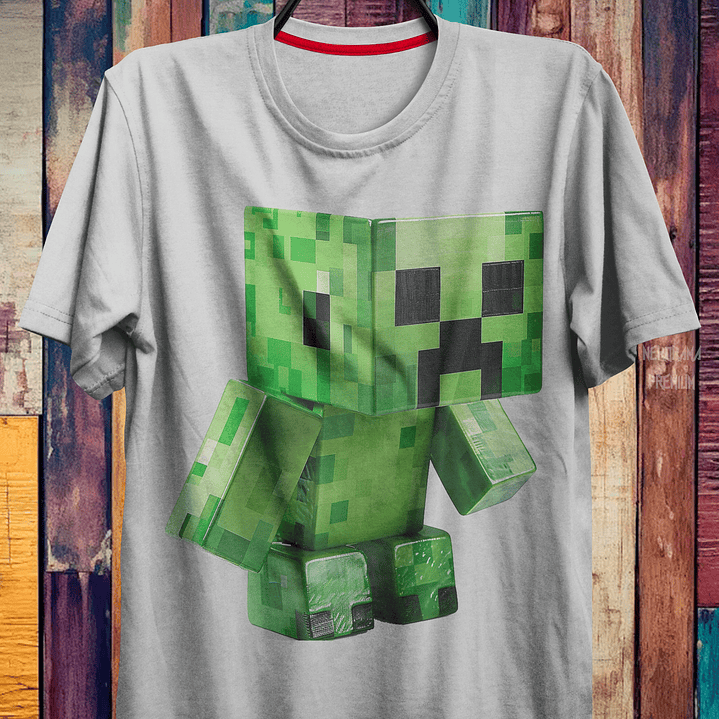Coleção T-shirts Minecraft 