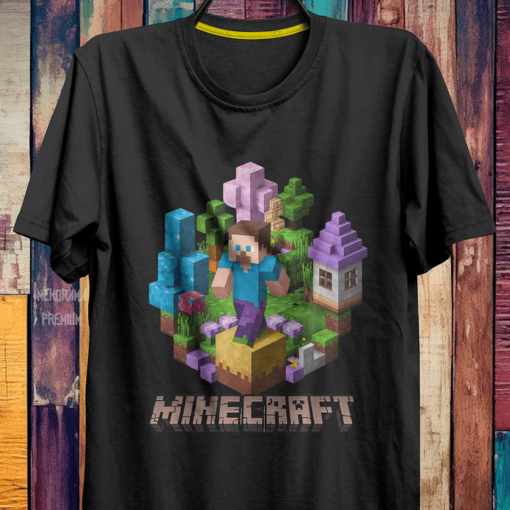 Coleção T-shirts Minecraft 