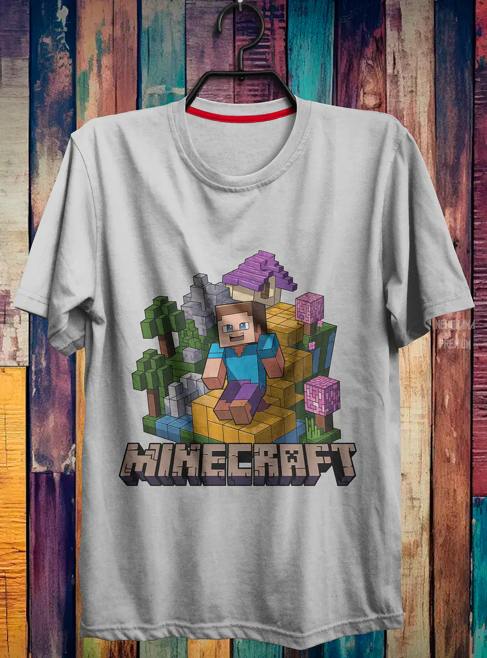 Coleção T-shirts Minecraft 