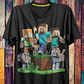 Coleção T-shirts Minecraft 