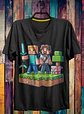 Coleção T-shirts Minecraft 
