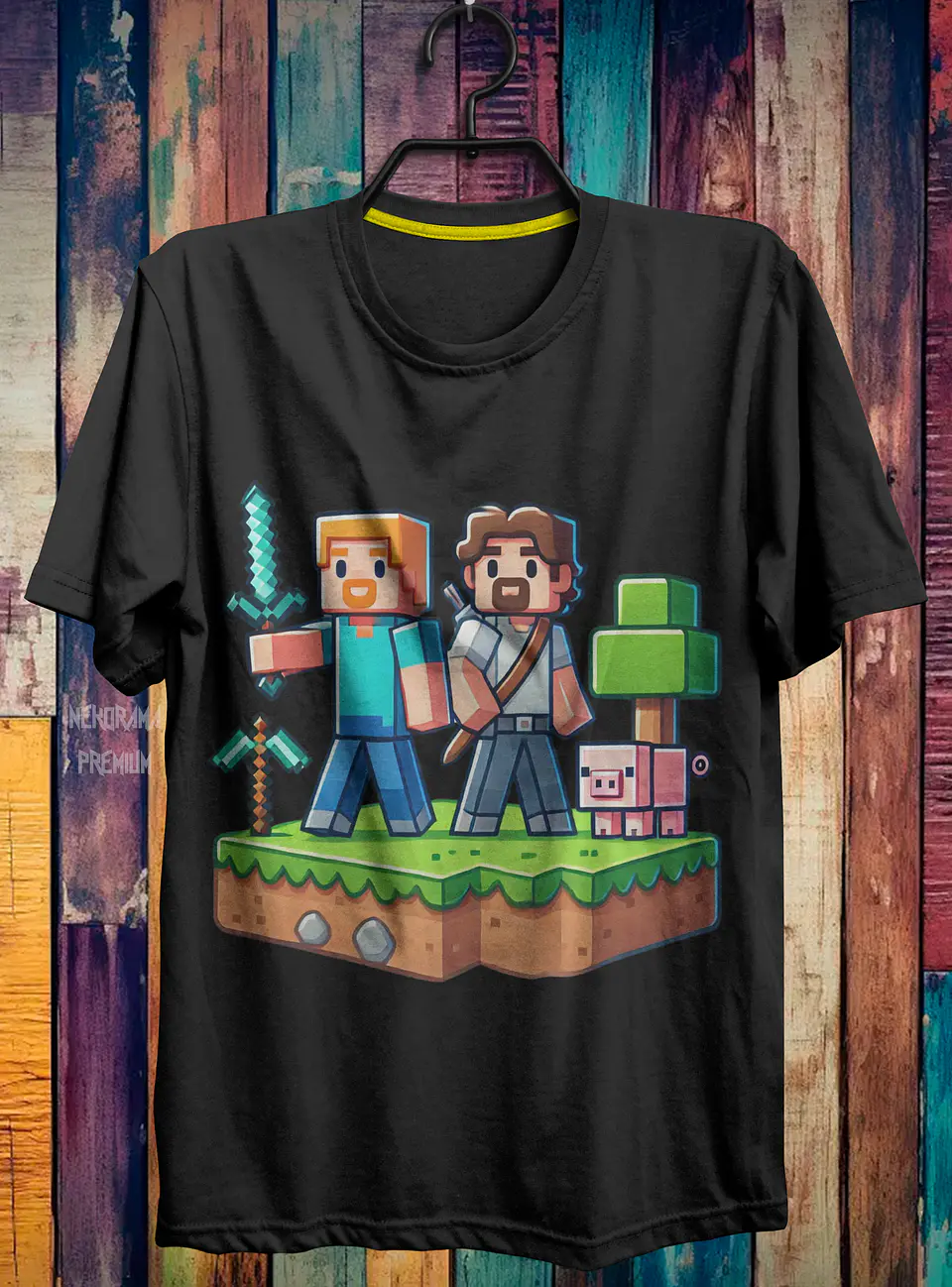 Coleção T-shirts Minecraft 