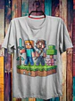 Coleção T-shirts Minecraft 