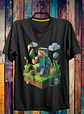 Coleção T-shirts Minecraft 