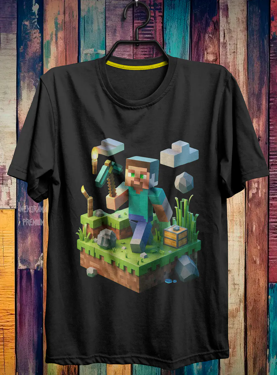 Coleção T-shirts Minecraft 
