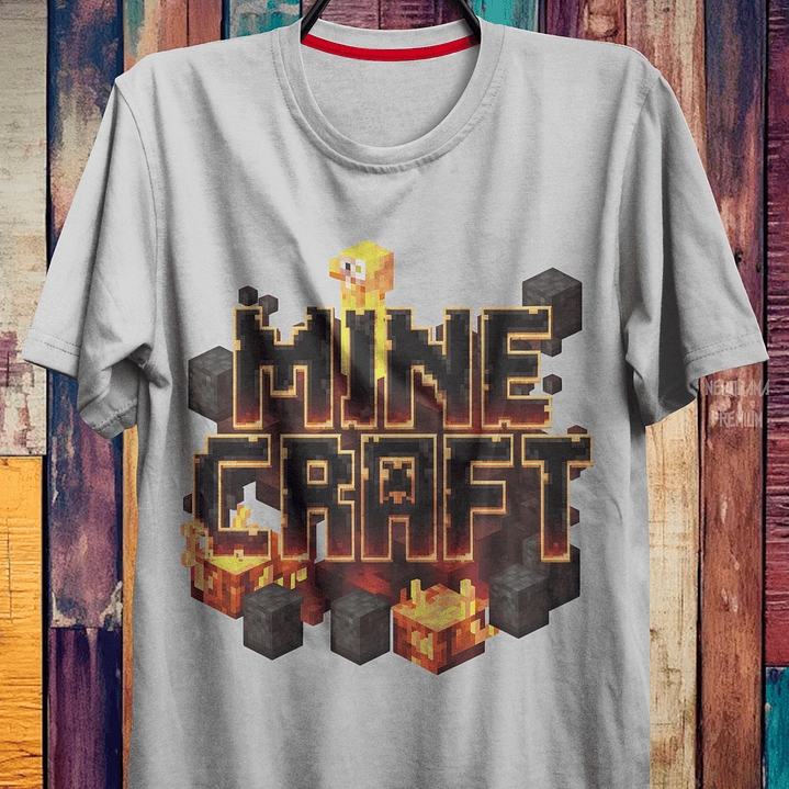 Coleção T-shirts Minecraft 