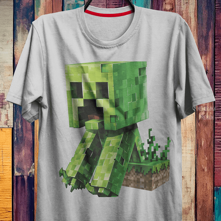 Coleção T-shirts Minecraft 