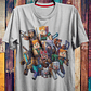 Coleção T-shirts Minecraft 
