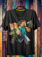 Coleção T-shirts Minecraft 