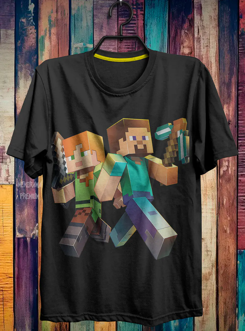 Coleção T-shirts Minecraft 