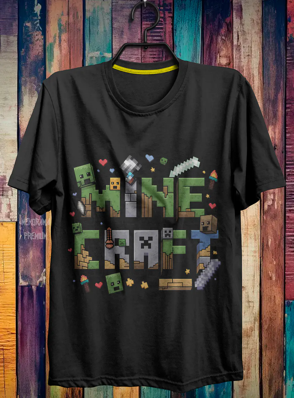 Coleção T-shirts Minecraft 