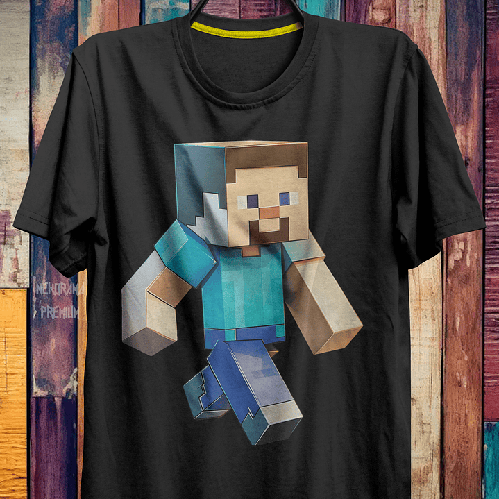 Coleção T-shirts Minecraft 