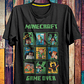 Coleção T-shirts Minecraft 