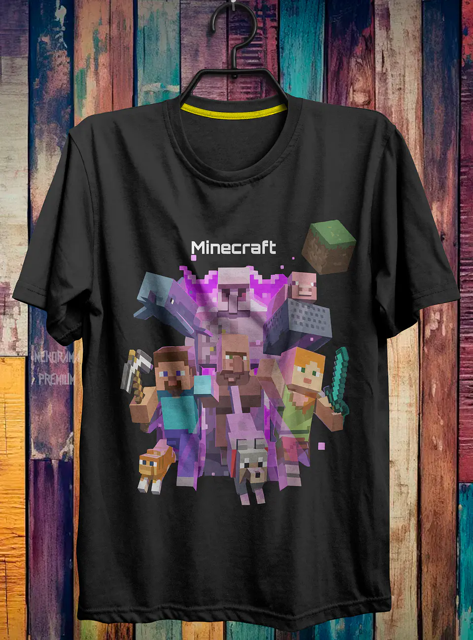 Coleção T-shirts Minecraft 