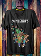Coleção T-shirts Minecraft 