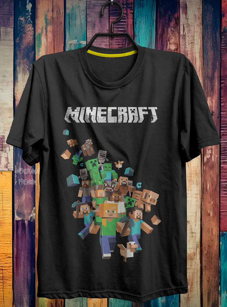 Coleção T-shirts Minecraft 