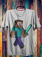 Coleção T-shirts Minecraft 