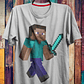 Coleção T-shirts Minecraft 
