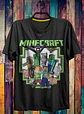 Coleção T-shirts Minecraft 