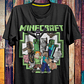 Coleção T-shirts Minecraft 