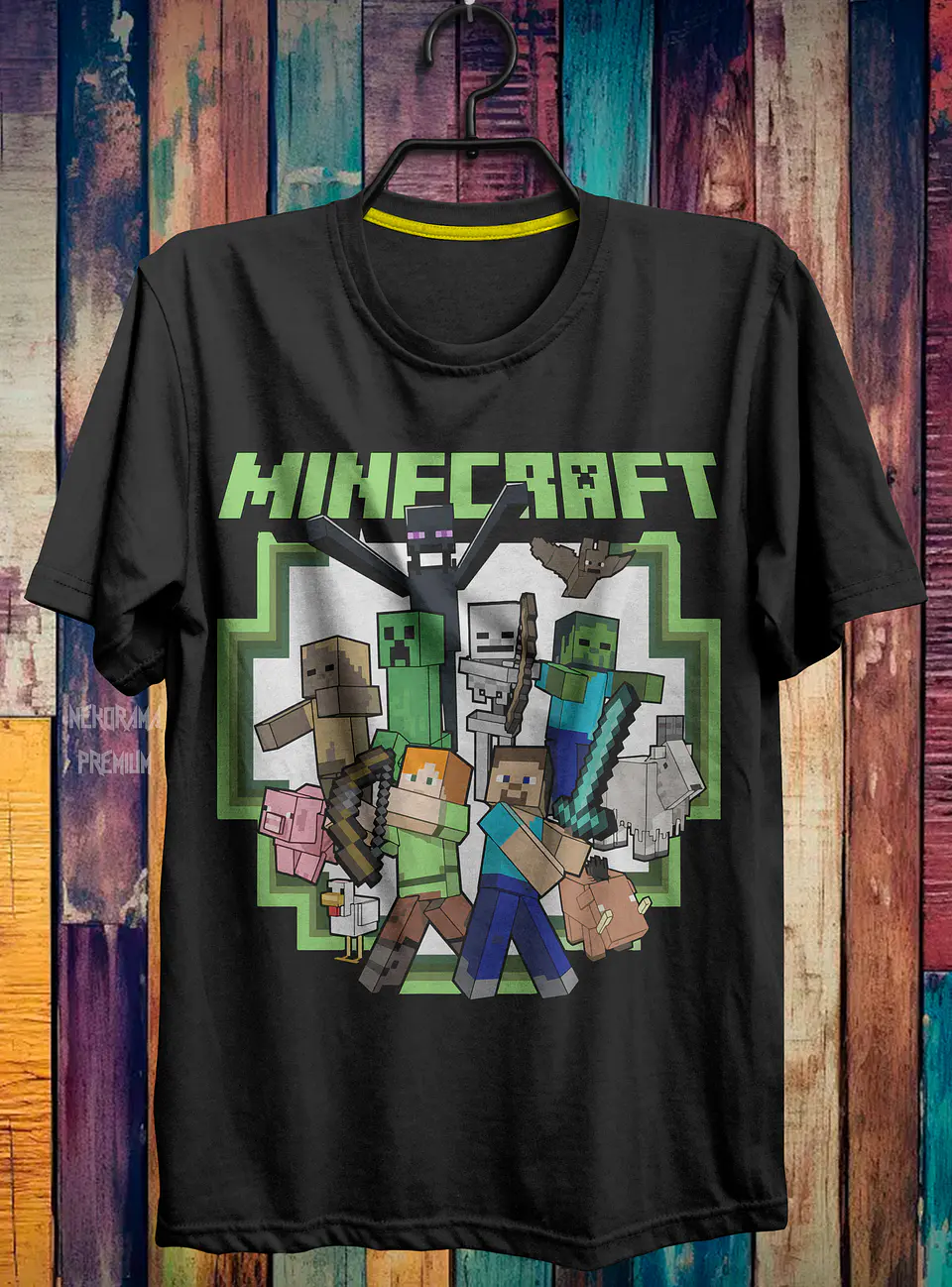 Coleção T-shirts Minecraft 