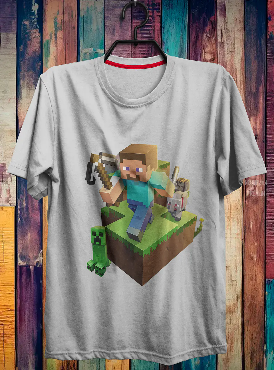 Coleção T-shirts Minecraft 