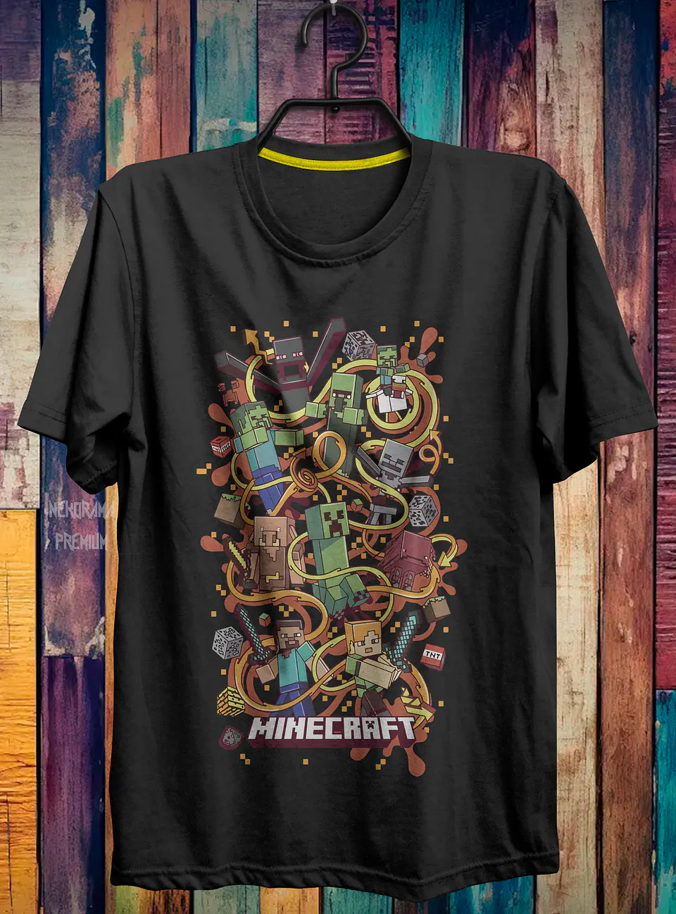 Coleção T-shirts Minecraft 