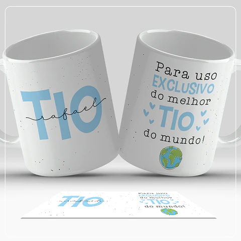Caneca Tio e Tia