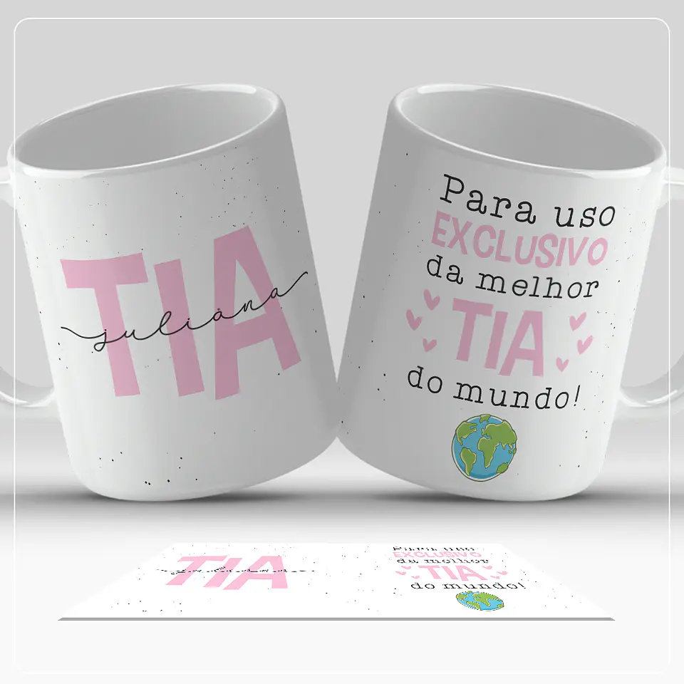 Caneca Tio e Tia 2