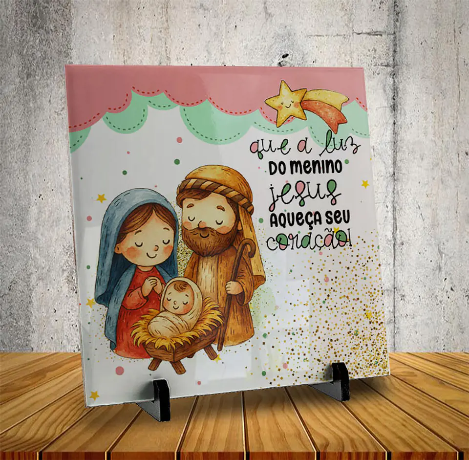 Azulejos de Natal é Família Reunida 9