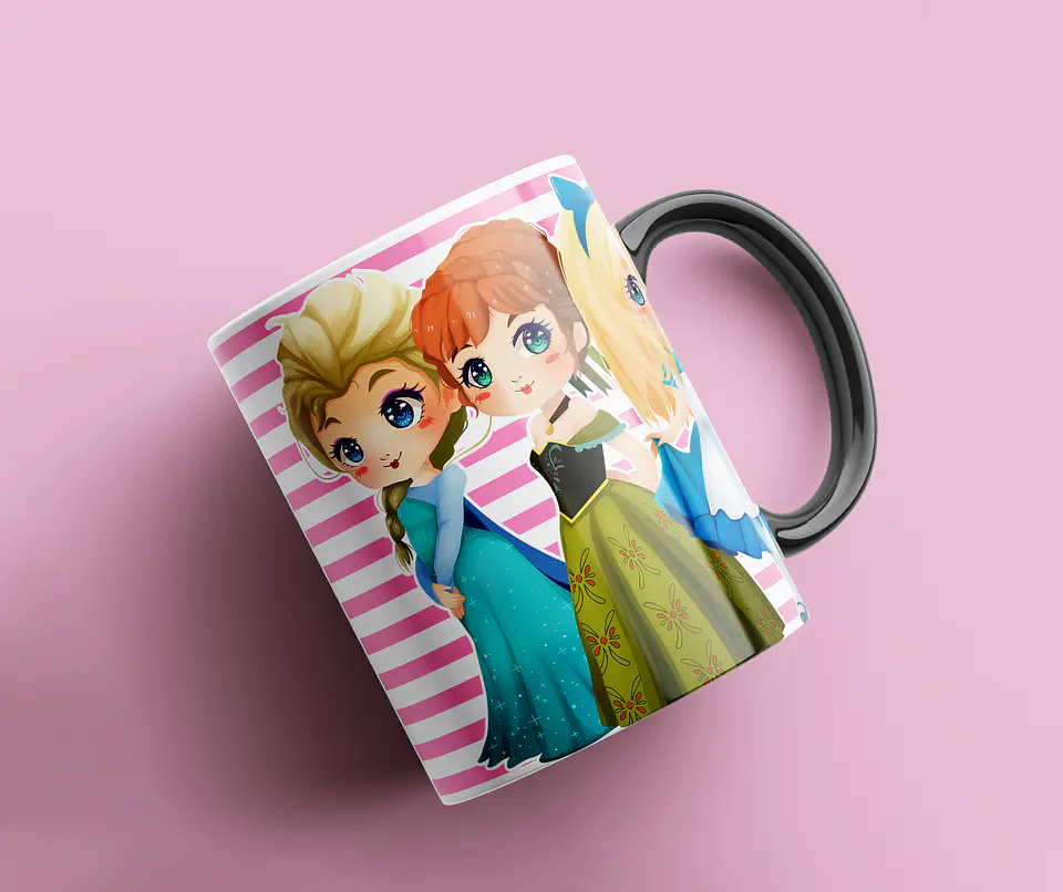 Coleção Canecas Princesas Disney 3
