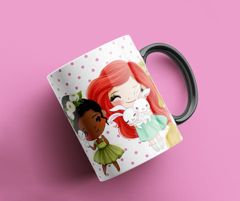 Coleção Canecas Princesas Disney 4