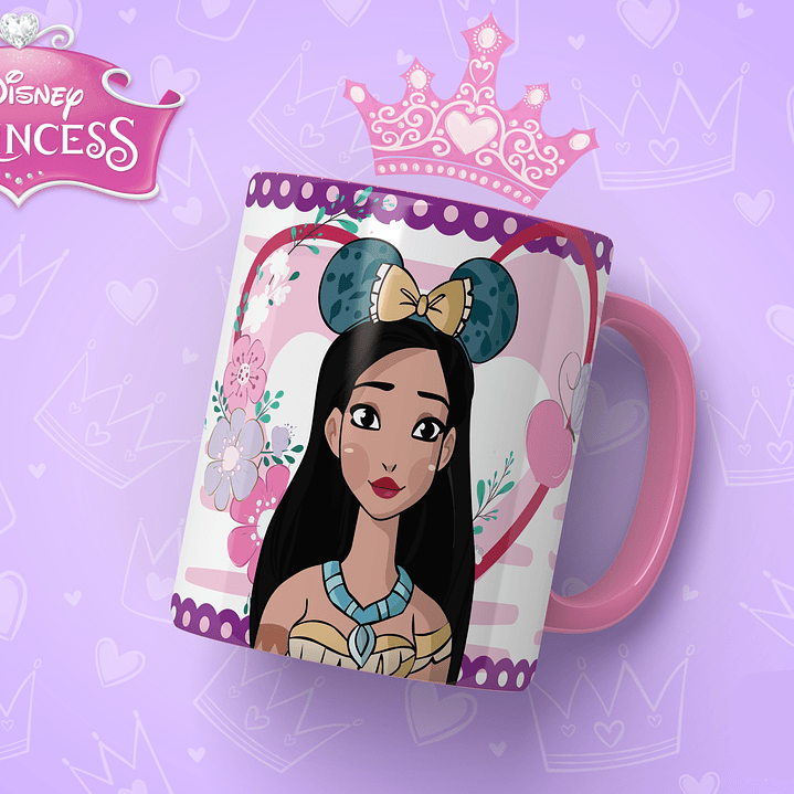 Canecas Princesas Disney – Magia e Realeza! 1