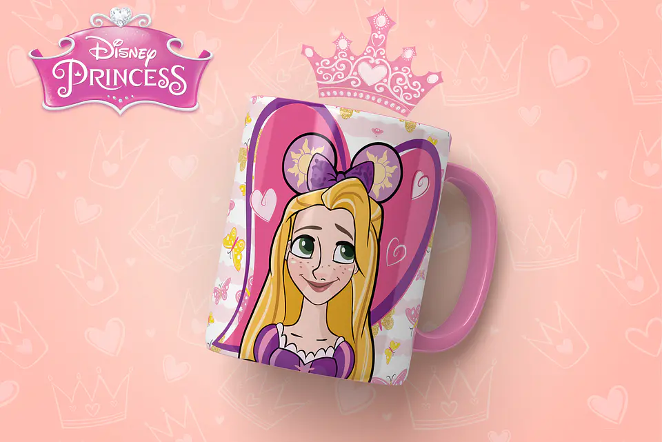 Canecas Princesas Disney – Magia e Realeza! 4