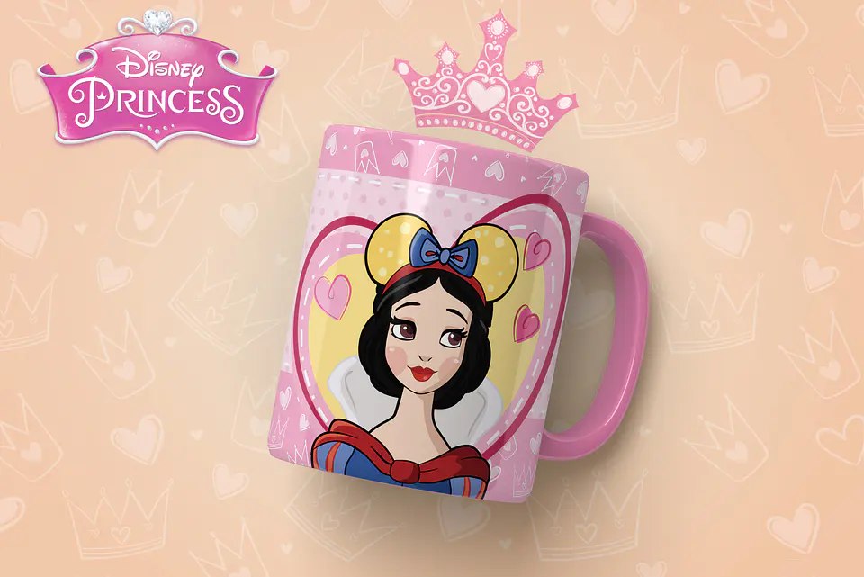 Canecas Princesas Disney – Magia e Realeza! 5
