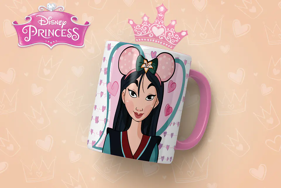 Canecas Princesas Disney – Magia e Realeza! 8