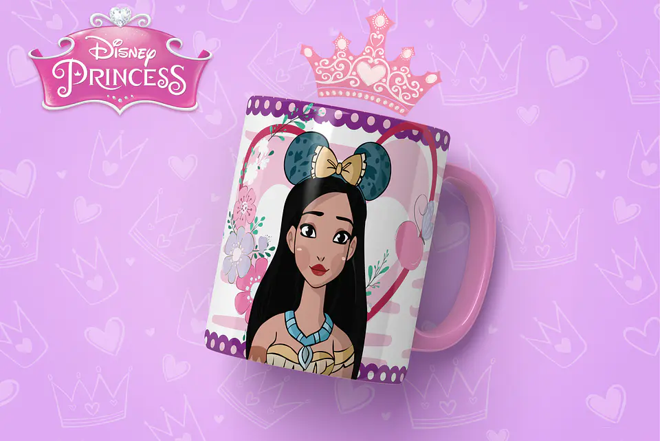 Canecas Princesas Disney – Magia e Realeza! 9