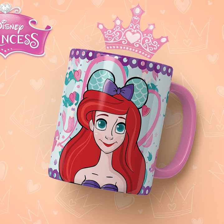 Canecas Princesas Disney – Magia e Realeza! 11