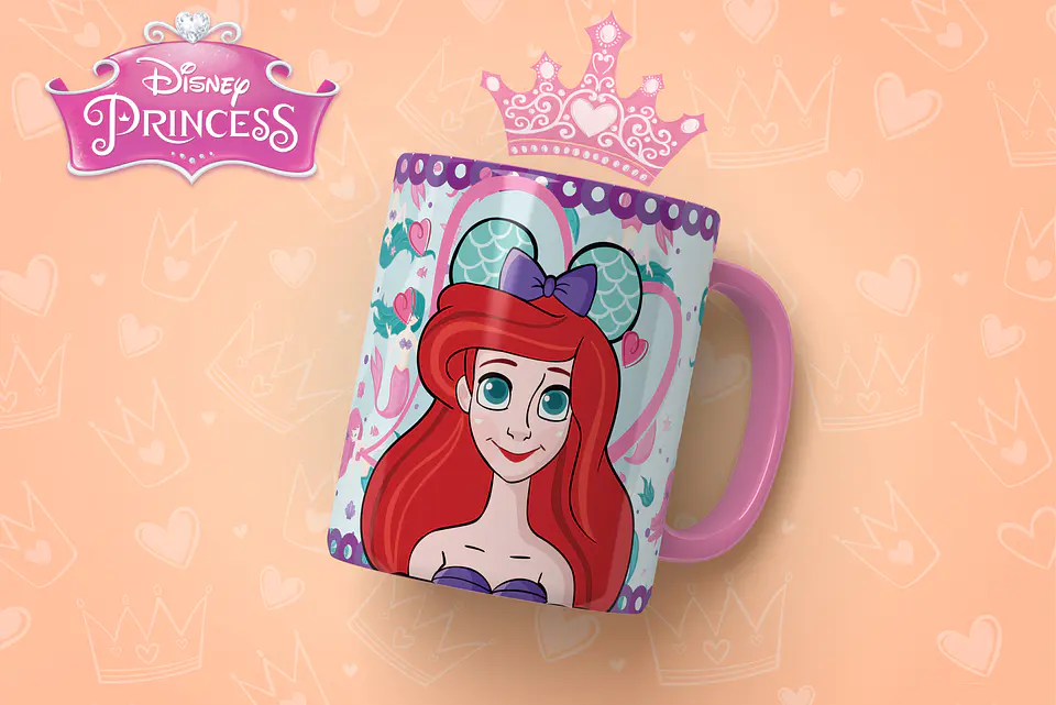Canecas Princesas Disney – Magia e Realeza! 11