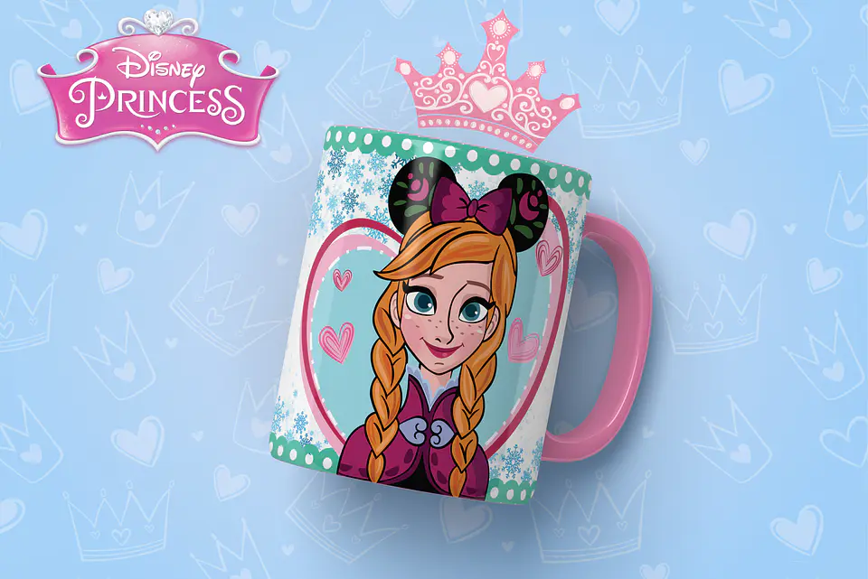 Canecas Princesas Disney – Magia e Realeza! 13