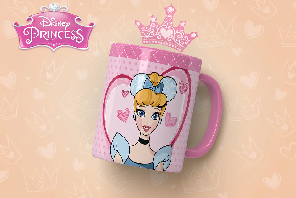 Canecas Princesas Disney – Magia e Realeza! 14